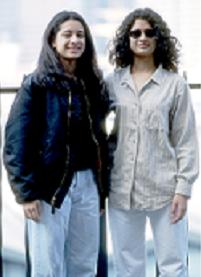 Sensei Leilah with sister Senpai Tasneem